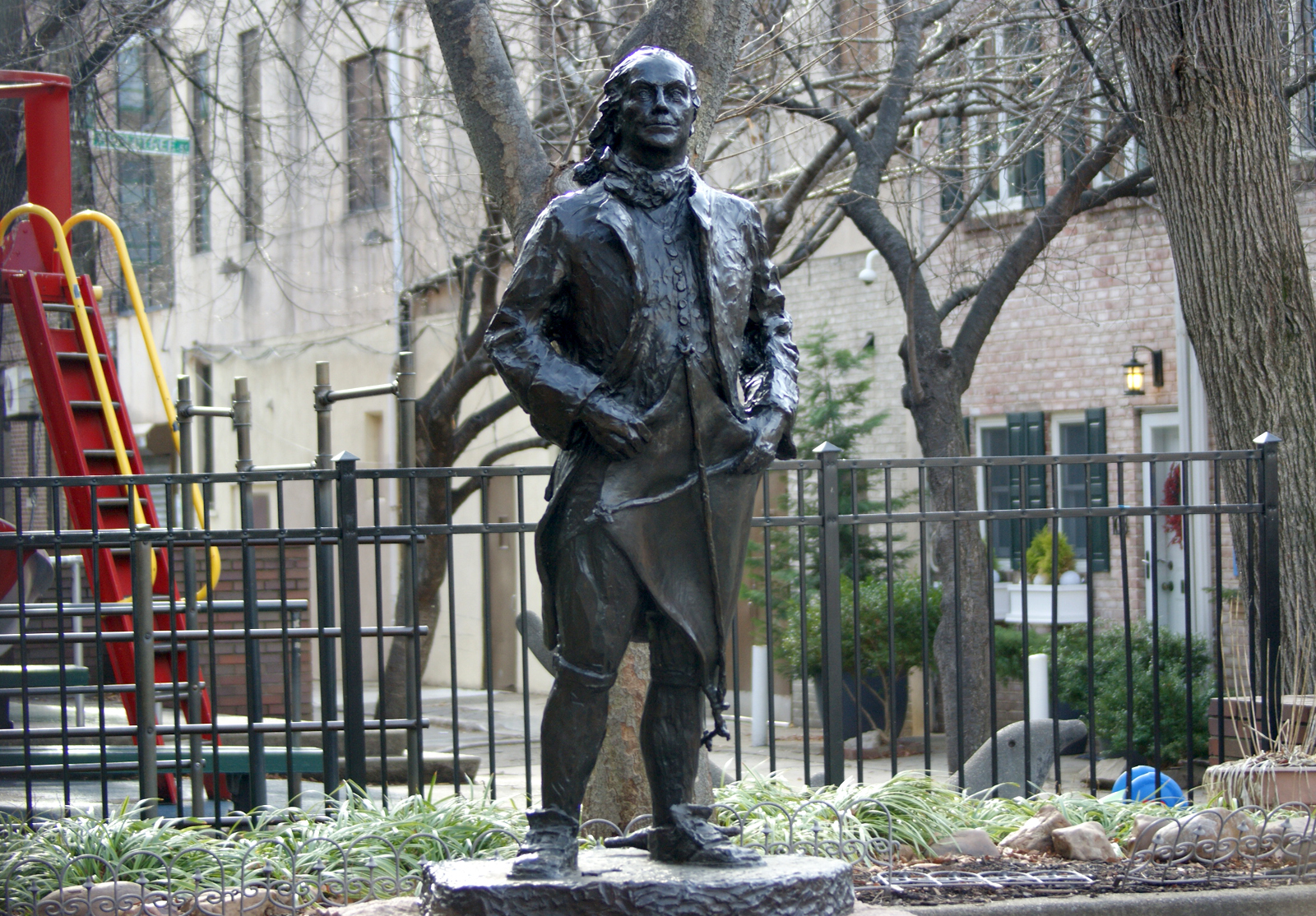 Benjamin Franklin with Kite - Association for Public Art