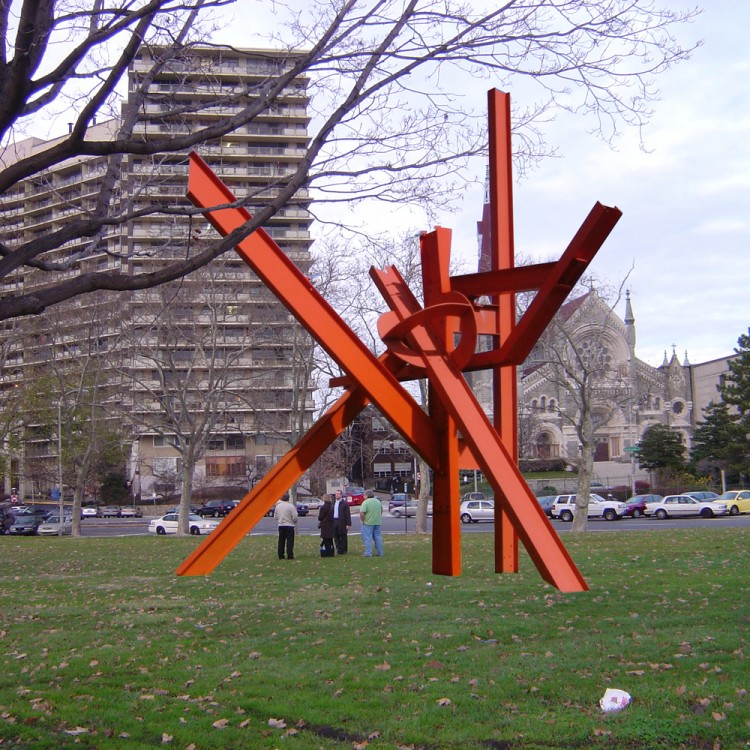 Mark di Suvero's Iroquois for Philadelphia - Association for Public Art