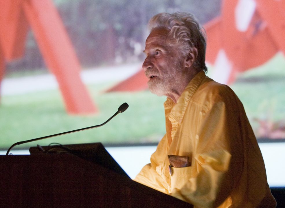 Artist Mark di Suvero, 2007 Annual Meeting. Photo © Gregory Benson.