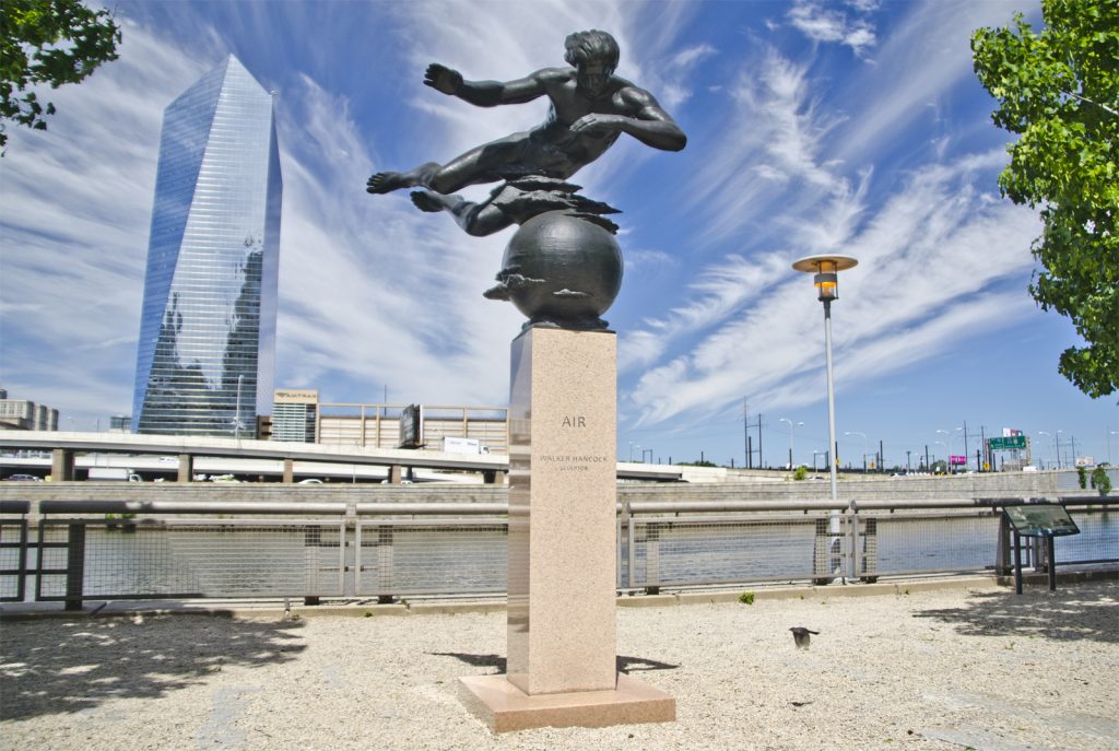 Walker Hancock's Air sculpture