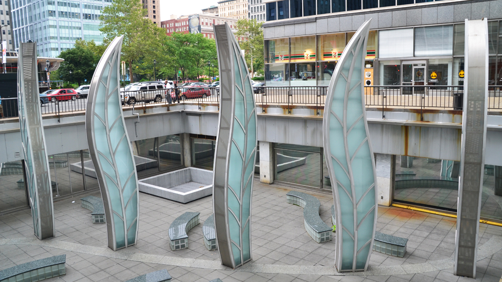 Lifelines artwork in Center City