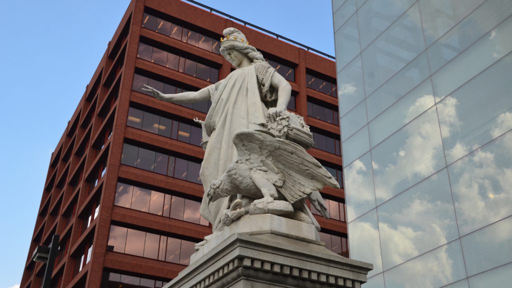 Religious Liberty sculpture