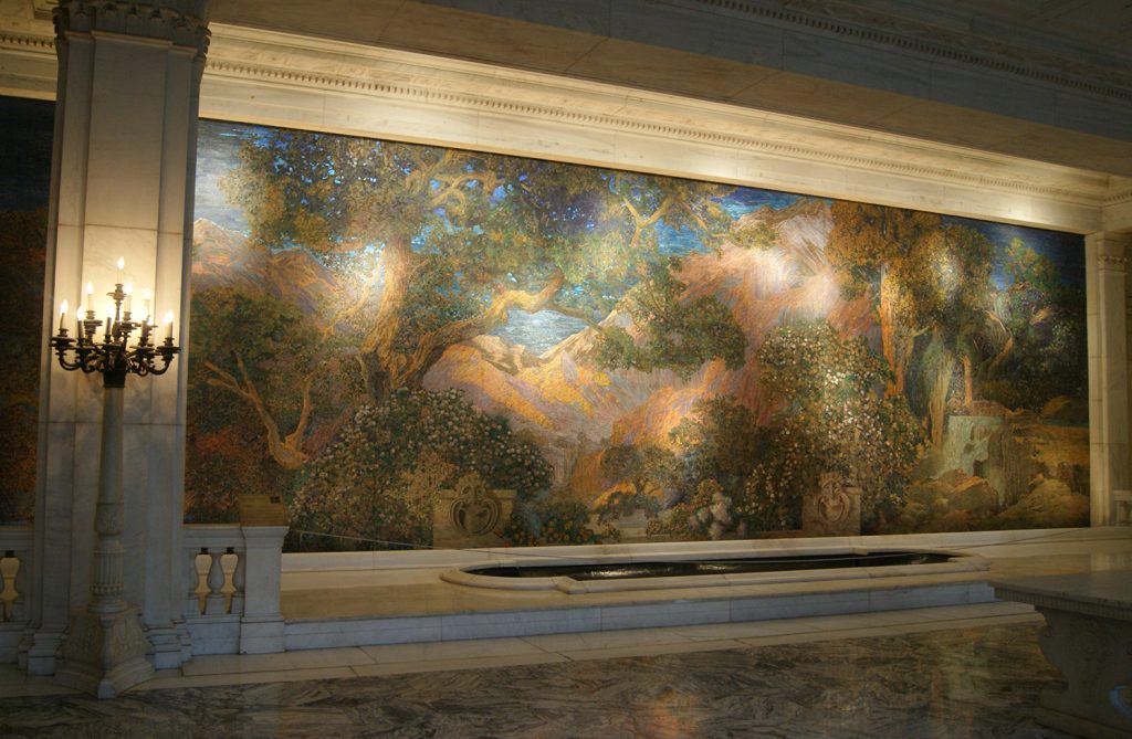 The Dream Garden mosaic